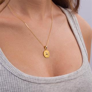 14 Ayar Altın Koç Burç Kolye Ucu