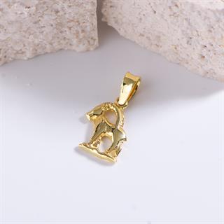 14 Ayar Altın Oğlak Burç Kolye Ucu