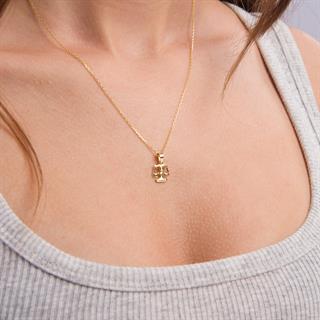 14 Ayar Altın Terazi Burç Kolye Ucu