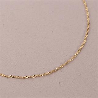 14 Ayar Singapur Altın Zincir Kolye