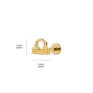 Terazi Burç Piercing