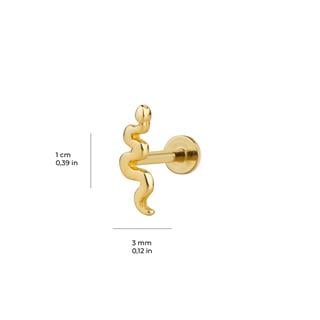 Yılan Altın Piercing