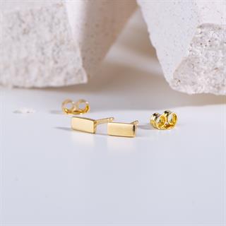 14 Ayar Çubuk Altın Küpe