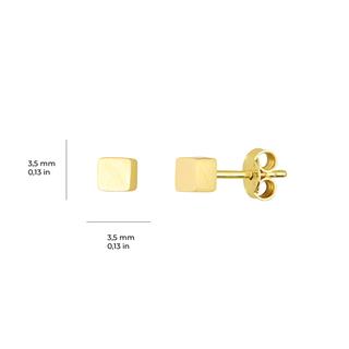 14 Ayar Altın Küp Küpe