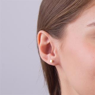 14 Ayar Altın Küp Küpe