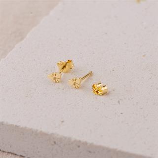 14 Ayar Altın Minik Kelebek Küpe