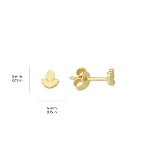 14 Ayar Altın Minik Küpe