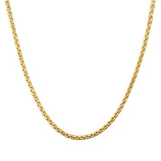 14 Ayar 45 cm Küp Altın Zincir Kolye