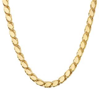 14 Ayar 50 cm Pullu Altın Zincir Kolye