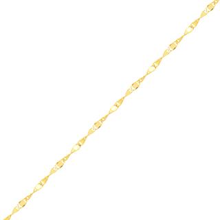 14 Ayar 50cm Valentino Burgu Altın Zincir Kolye