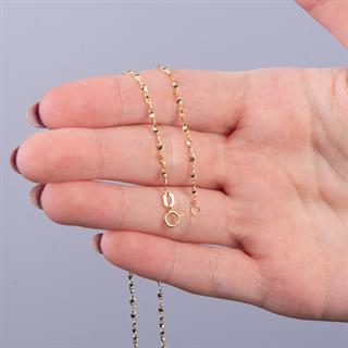 14 Ayar 50cm Valentino Burgu Altın Zincir Kolye