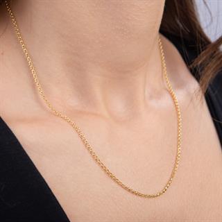 14 Ayar Doc Altın Zincir Kolye