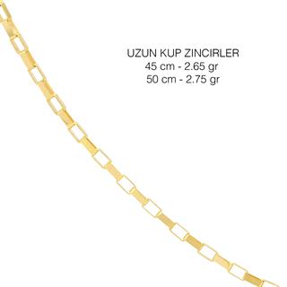 14 Ayar Küp Altın Kolye