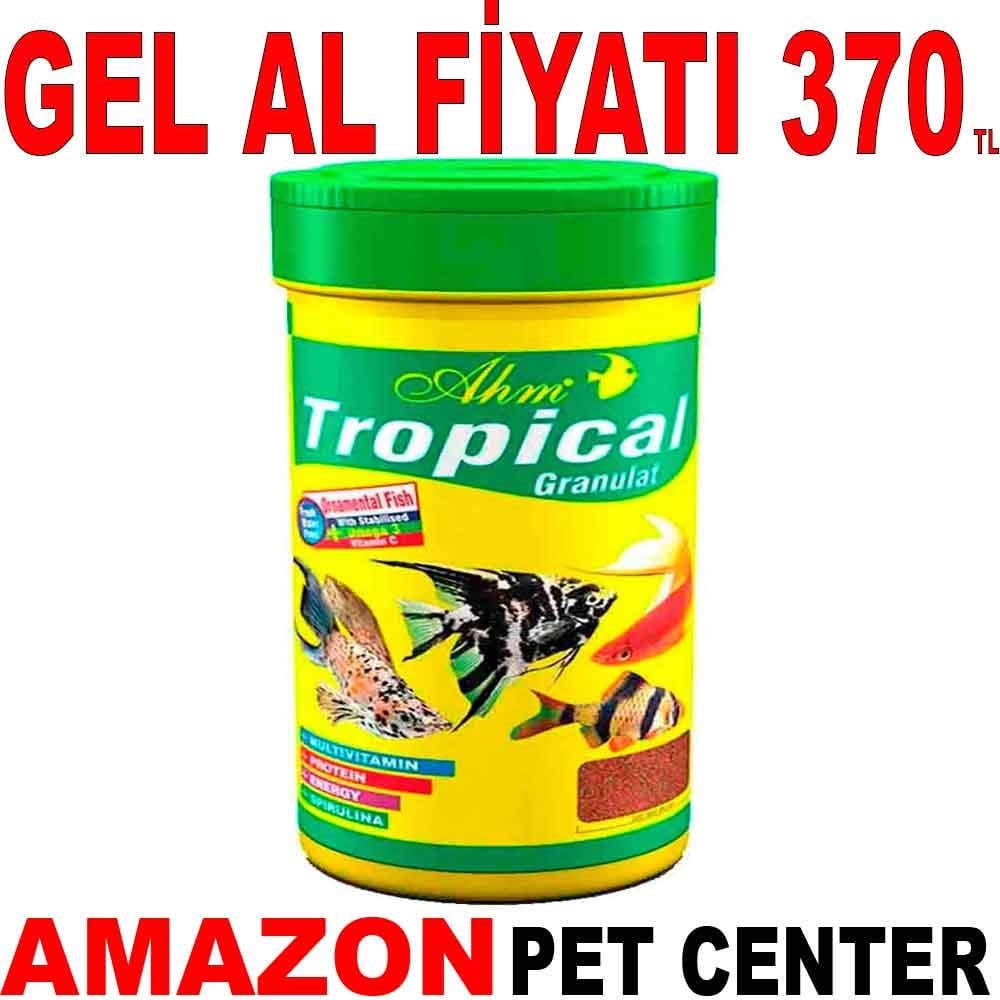 Ahm Tropical Granulat Balık Yemi 1000 ml 35001591 Amazon Pet Center
