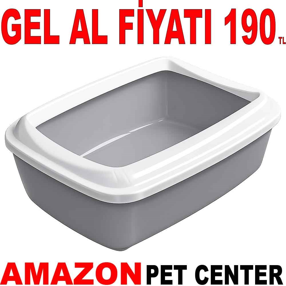 Amazon Açık Kedi Tuvaleti Beyaz Gel Al 22480002 Amazon Pet Center