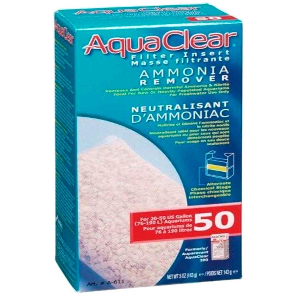 Aqua Clear 50 Akvaryum Filtresi İçin Amonyak Giderici 140 Gr 015561106115 Amazon Pet Center
