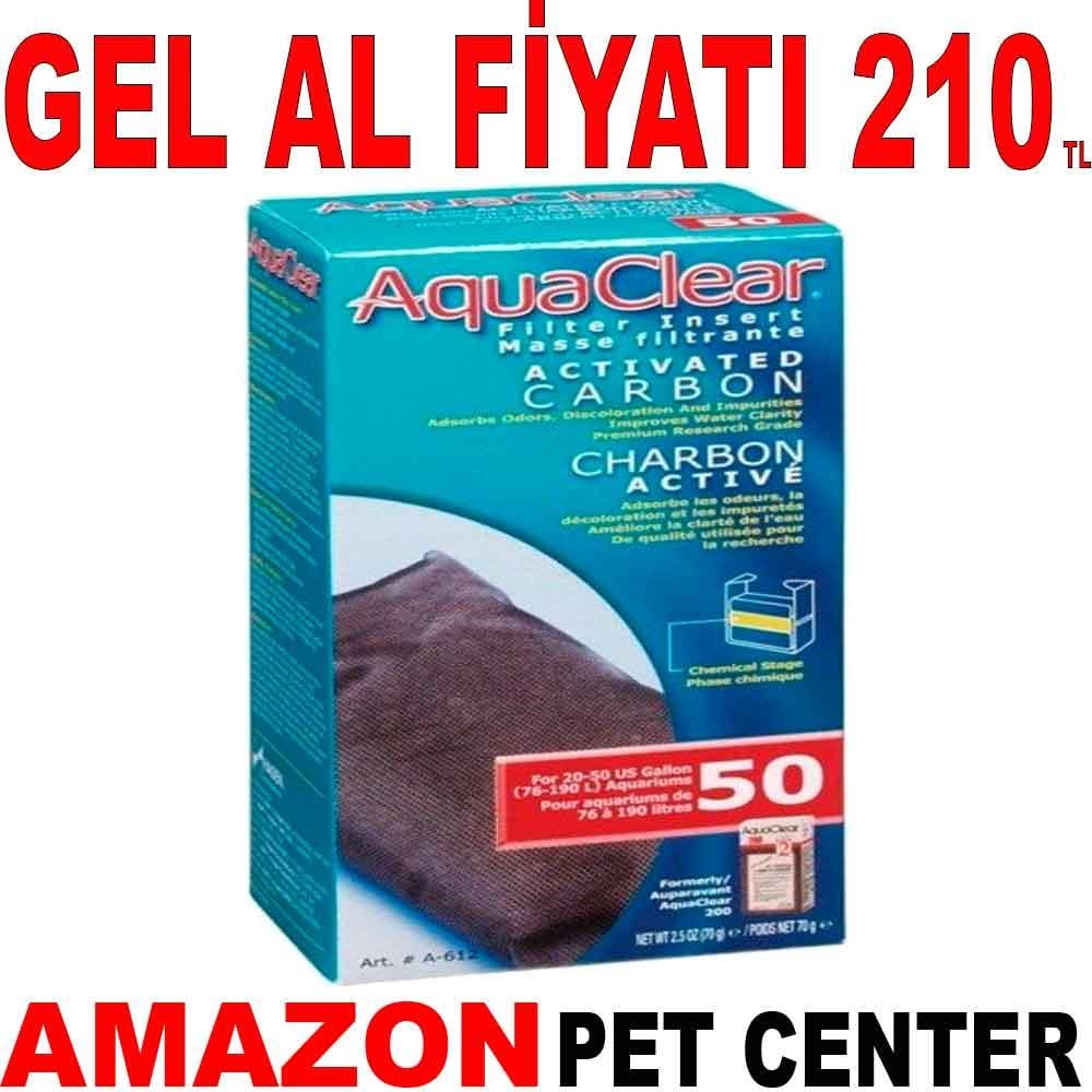 Aqua Clear 50 Akvaryum Filtresi Malzemesi Aktif Karbon 35002697 Amazon Pet Center
