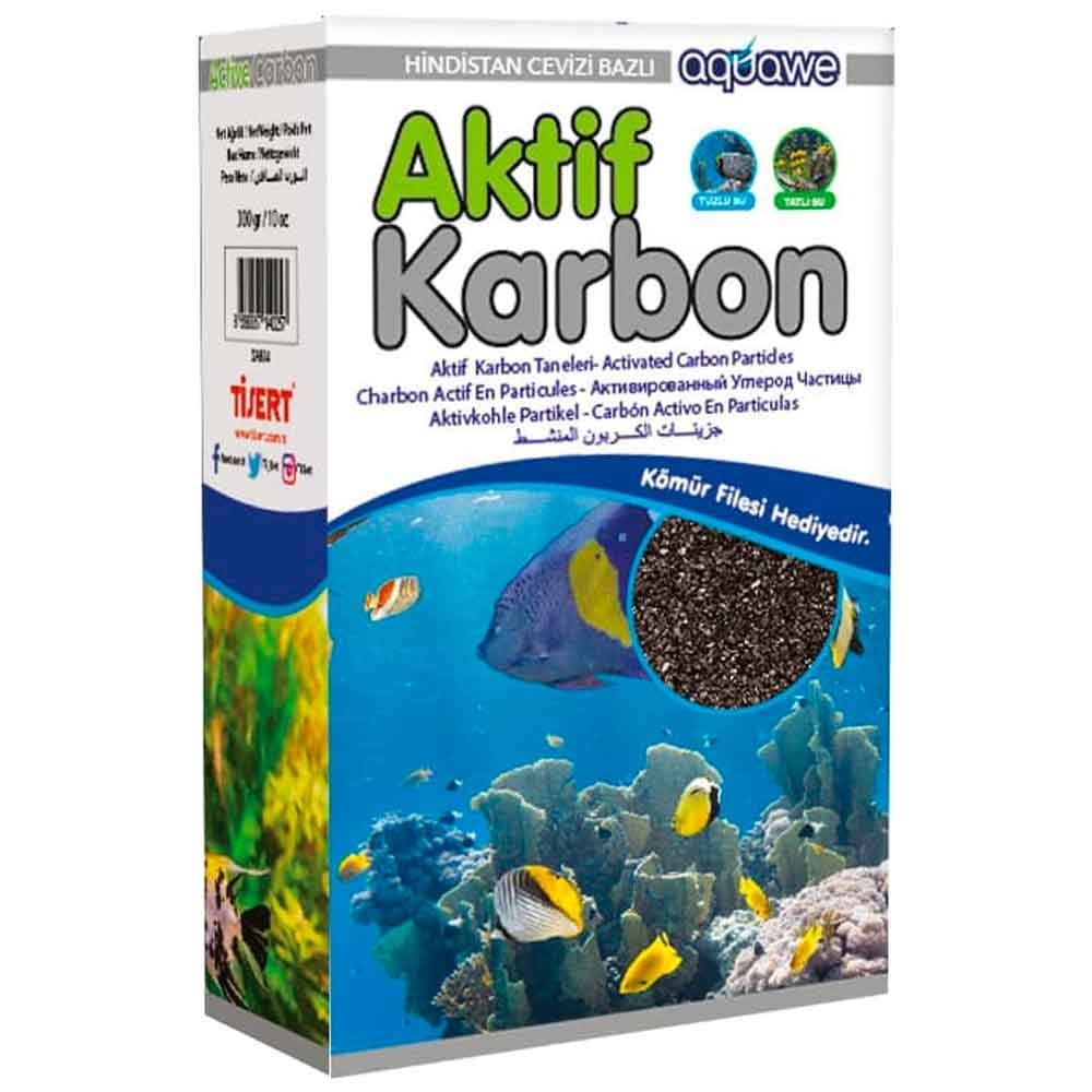 Aquawe Aktif Karbon Akvaryum Filtre Malzemesi 300 Gr 8680067140257 Amazon Pet Center