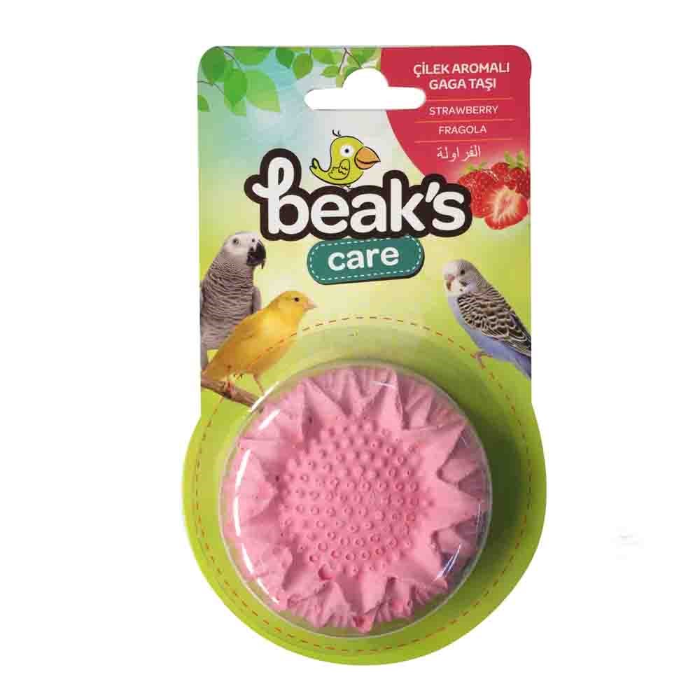 Beak'S Çilek Aromalı Gaga Taşı 8680067140714 Amazon Pet Center