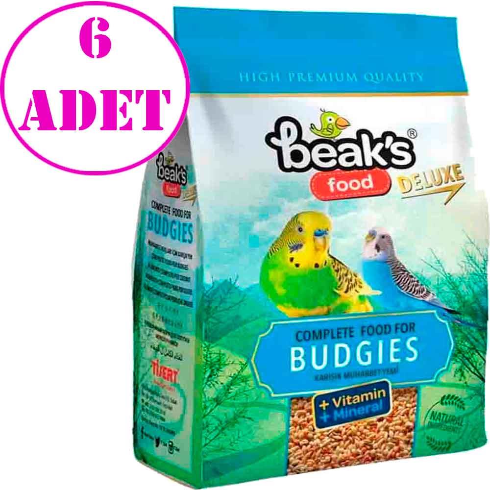 Beaks Karışık Muhabbet Kuş Yemi 800+200 Gr 6 AD 18006001 Amazon Pet Center