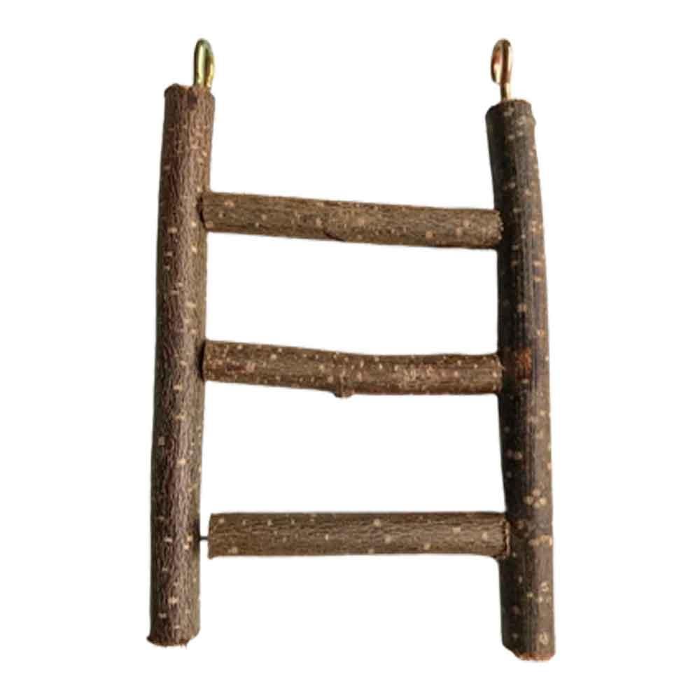 Beaks Kuş Oyuncağı 3 Basamaklı Merdiven Doğal Ağaç SB103 8680067141568 Amazon Pet Center