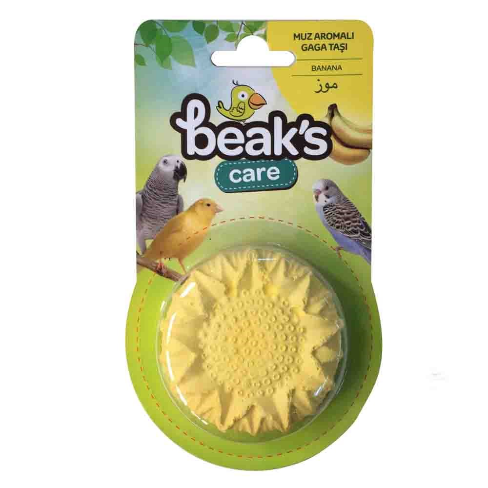 Beak'S Muz Aromalı Gaga Taşı 8680067140738 Amazon Pet Center