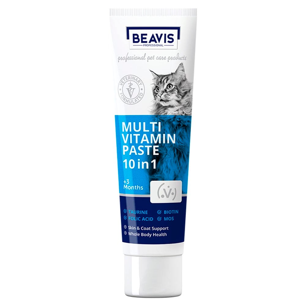 Beavis Kediler için Multi Vitamin Paste 10 in 1 100ml 8681299607853 Amazon Pet Center