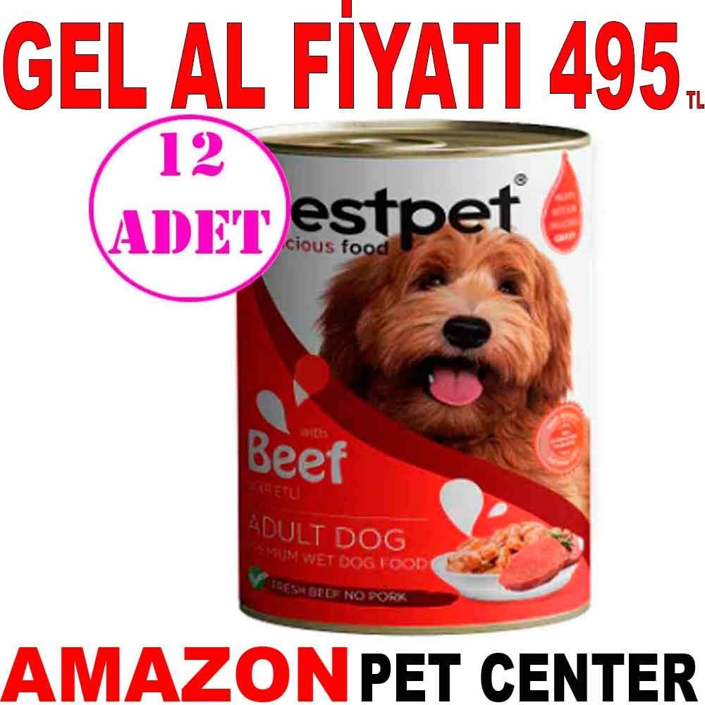 Best Pet Sığır Etli Köpek Konservesi 400 Gr 12 AD Gel Al 18086003 Amazon Pet Center