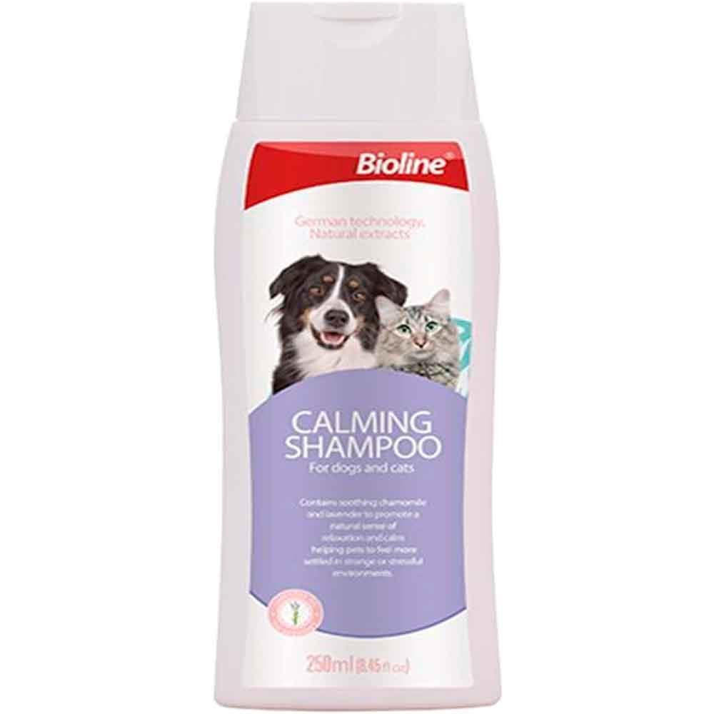 Bioline Kedi ve Köpek İçin Sakinleştirici Şampuan 250 Ml 6970117124095 Amazon Pet Center