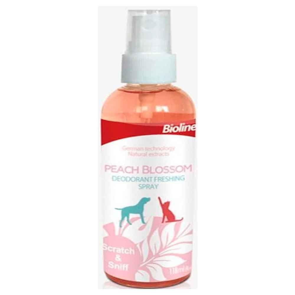 Bioline Kedi ve Köpek Parfümü Peach Blossom 118 Ml 6970117123999 Amazon Pet Center