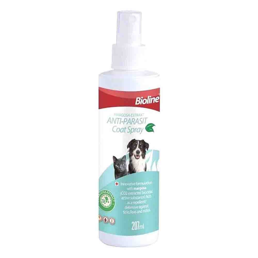 Bioline Pire Uzaklaştırıcı Bitkisel Kedi ve Köpek Deri Spreyi 207 ml 6970117122008 Amazon Pet Center