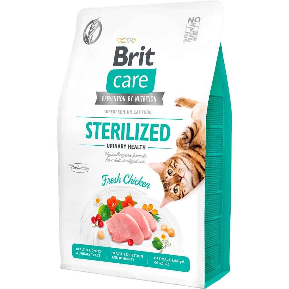 Brit Care Hypo-Allergenic Üriner Sistem Sağlığı için Tahılsız Kısırlaştırılmış Kedi Maması 2 kg 8595602540730 Amazon Pet Center