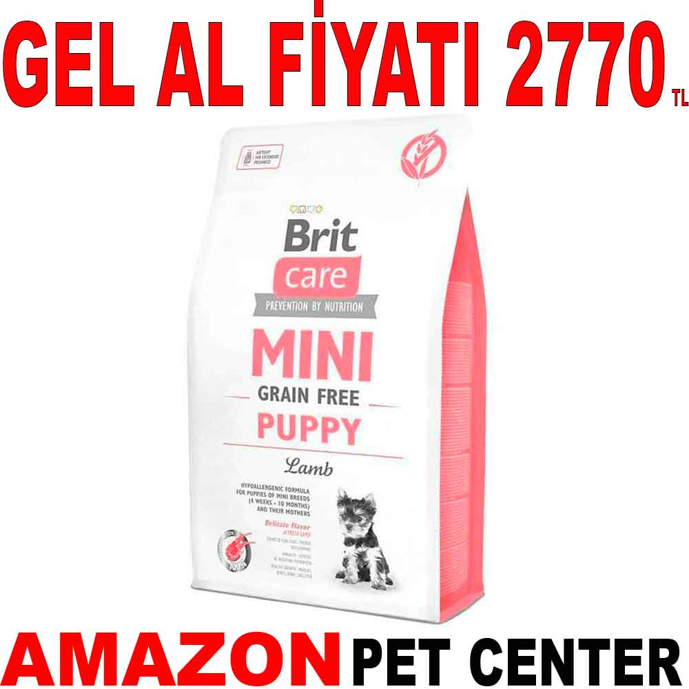 Brit Care Mini Kuzulu Tahılsız Yavru Köpek Maması 7 Kg Gel Al 18116007 Amazon Pet Center