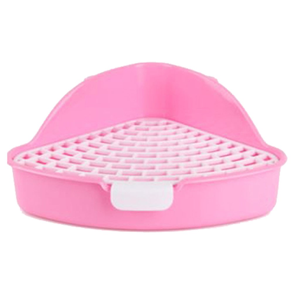 Carno Izgaralı Köşe Tavşan Tuvalet Kabı Pembe 1677000160837 Amazon Pet Center
