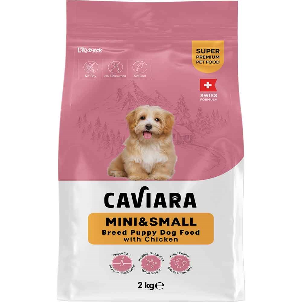 Caviara Tavuklu Mini & Küçük Irk Yavru Köpek Maması 2 Kg 7640297841073 Amazon Pet Center