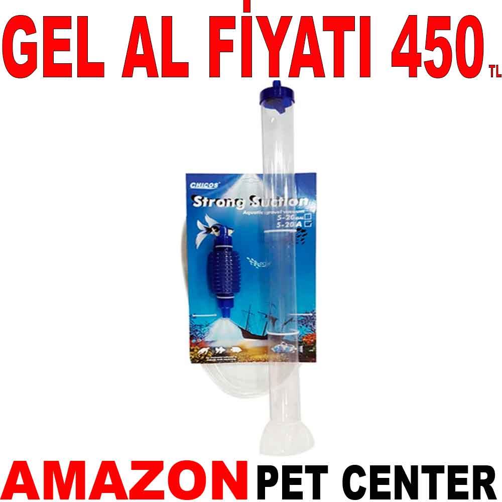 Chicos Pompalı Akvaryum Sifonu 520A 35004400 Amazon Pet Center
