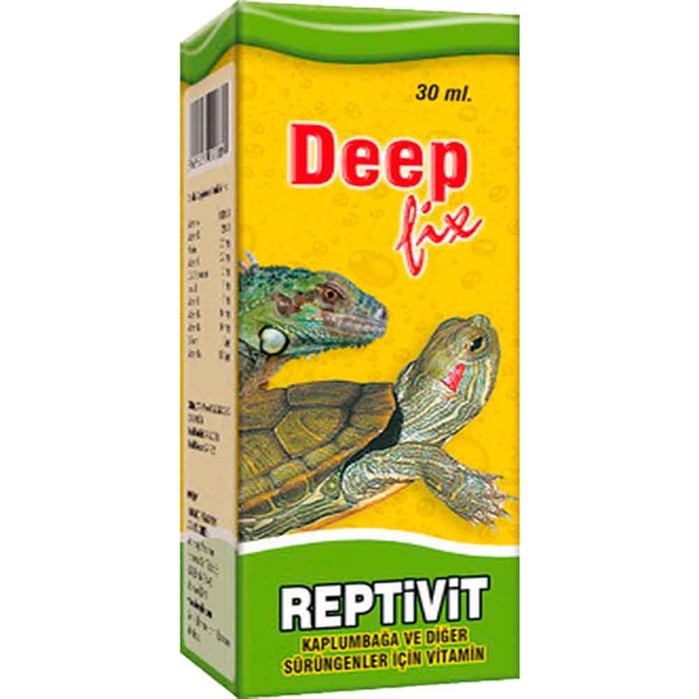 Deep Fix Reptivit Kaplumbağa Vitamini 30 Cc 8698931090089 Amazon Pet Center