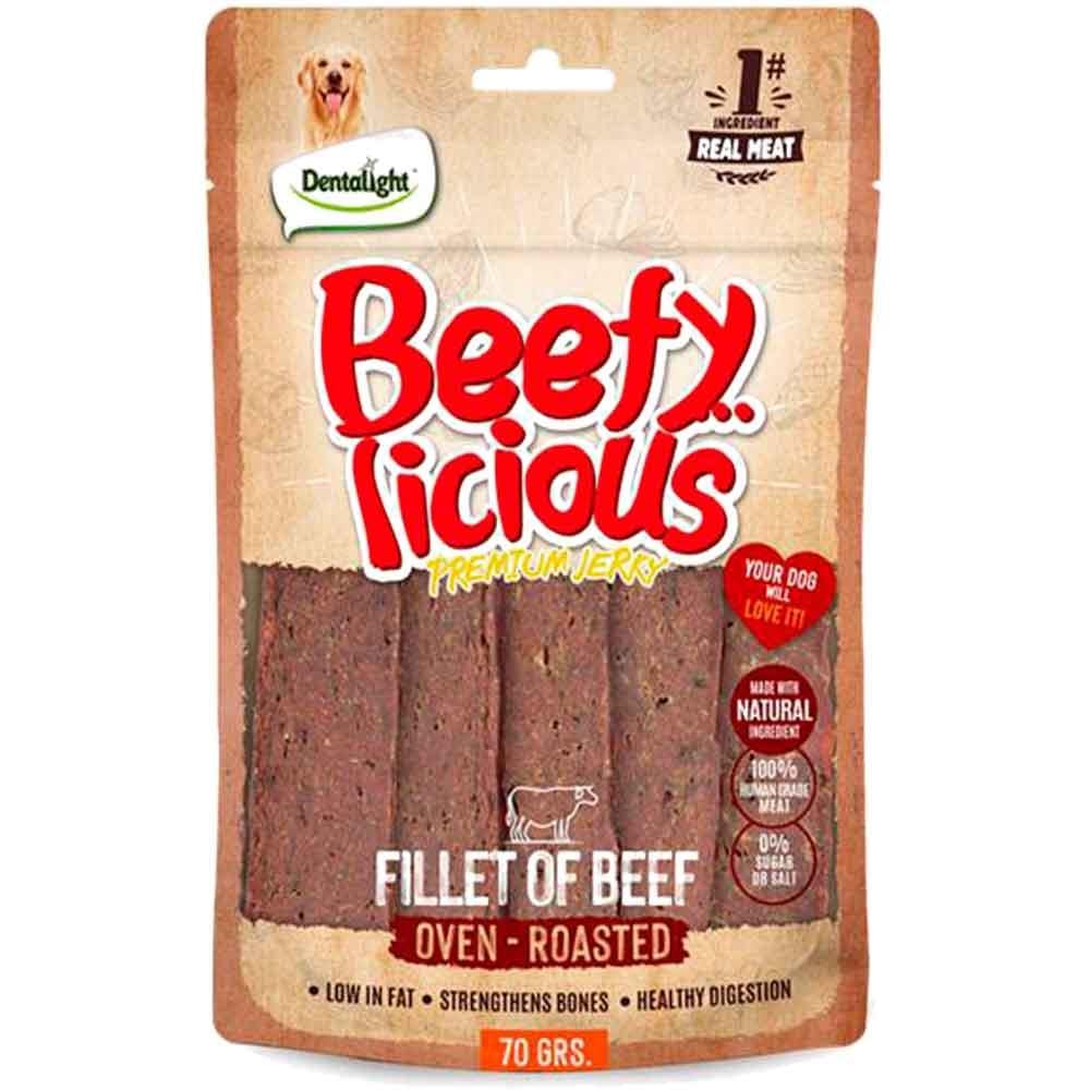 Dentalight Beefy Fillet Sığır Etli Köpek Ödül Maması 70 Gr 6942133313487 Amazon Pet Center