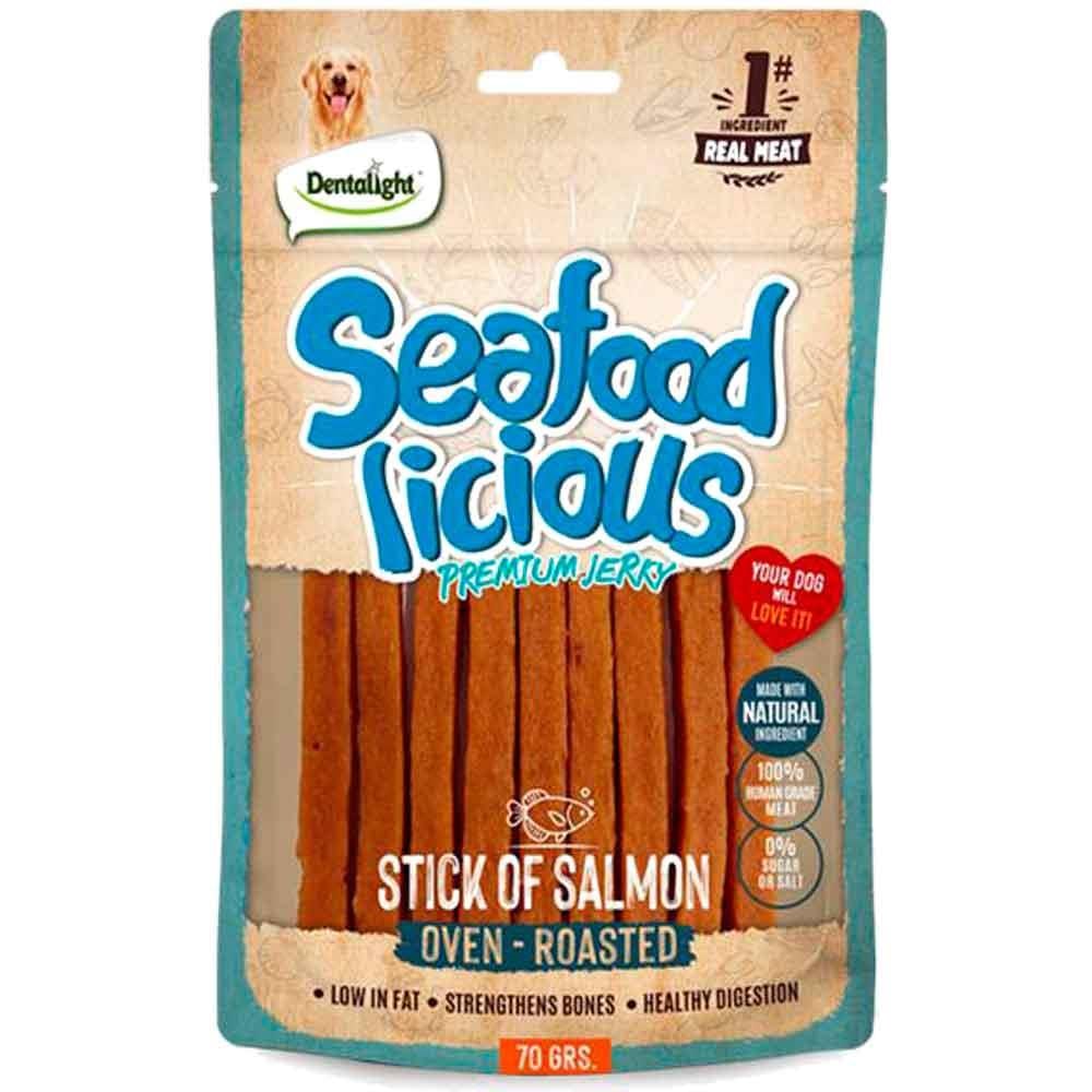Dentalight Seafood Stick Somon Balıklı Köpek Ödül Çubuğu 70 Gr 6942133313517 Amazon Pet Center
