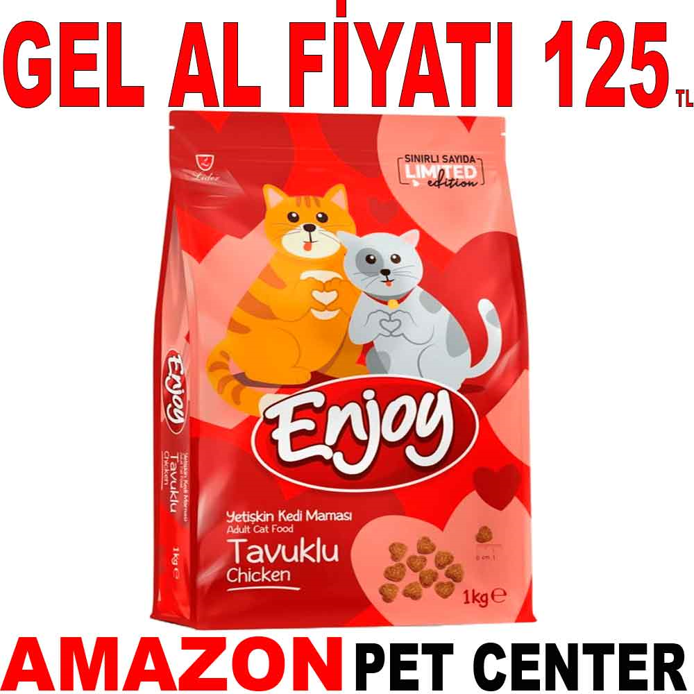 Enjoy Tavuklu Kedi Maması 1 Kg Limited Gel Al 35006664 Amazon Pet Center