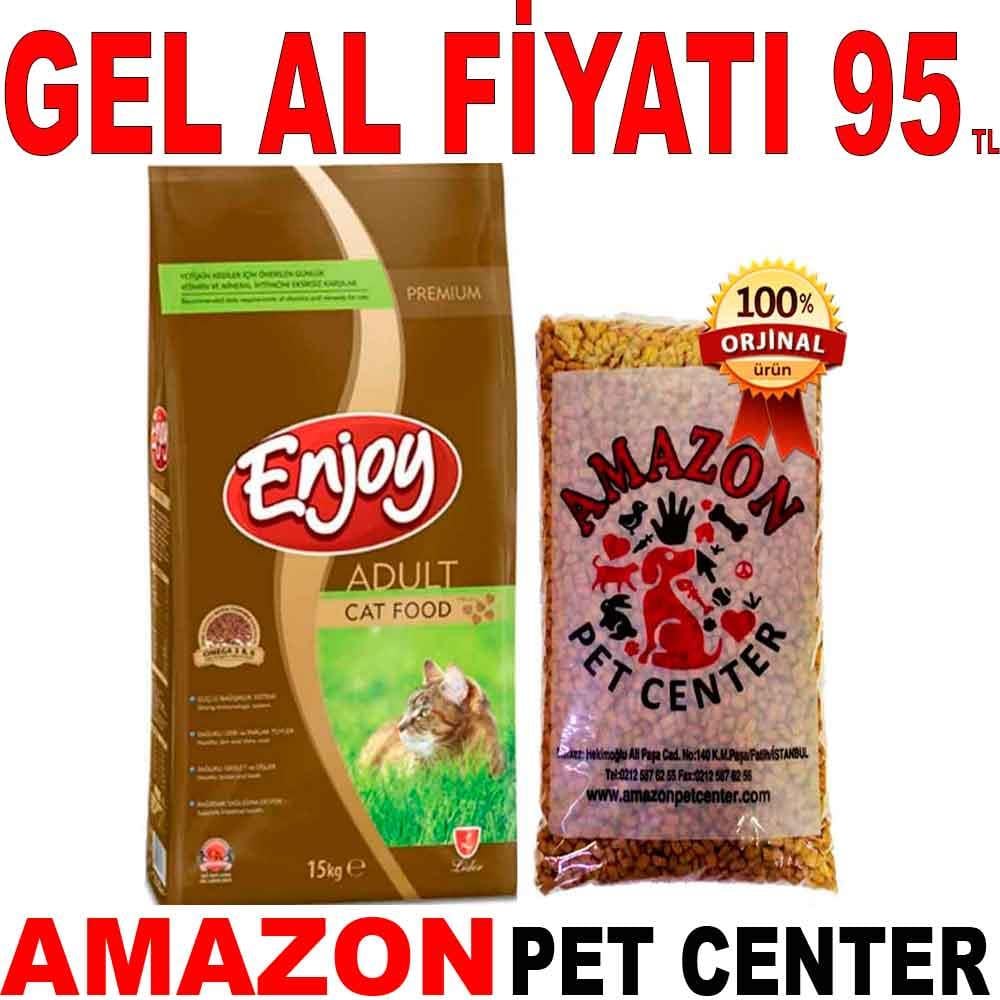 Enjoy Tavuklu Kedi Maması Açık 1 Kg 35001294 Amazon Pet Center