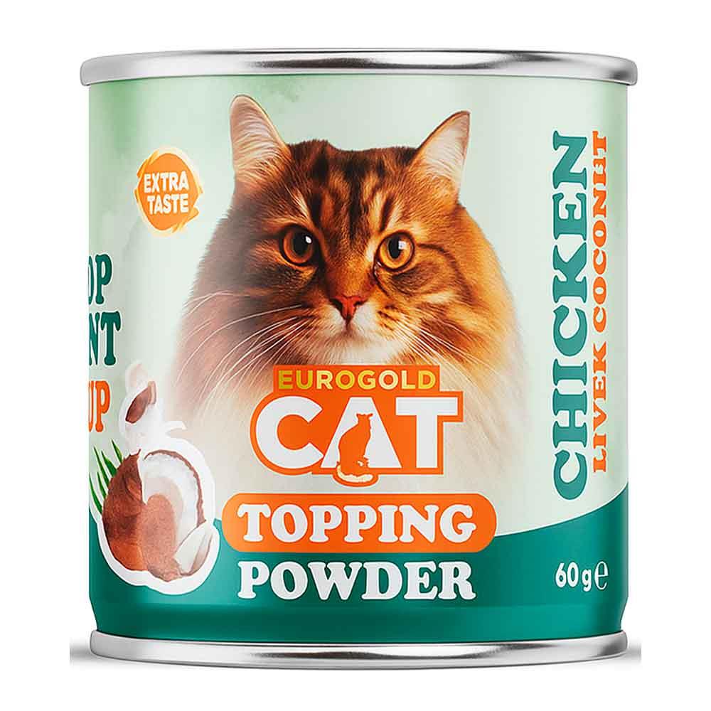 Euro Gold Cat Topping Tavuk Ciğerli 60 Gr 8681144152057 Amazon Pet Center