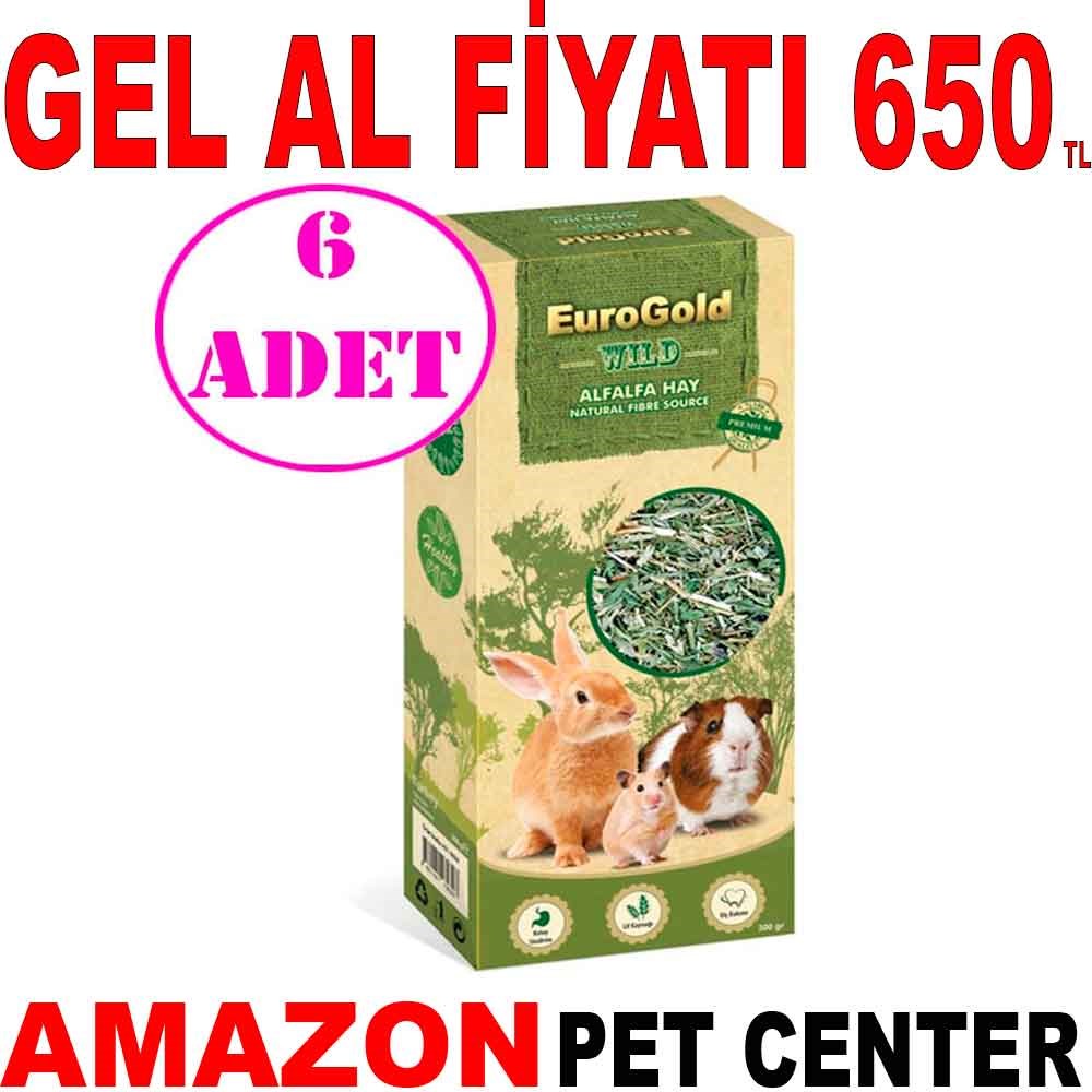 Euro Gold Kemirgen Yeşil Yonca 300 Gr 6 AD Gel Al 20549008 Amazon Pet Center