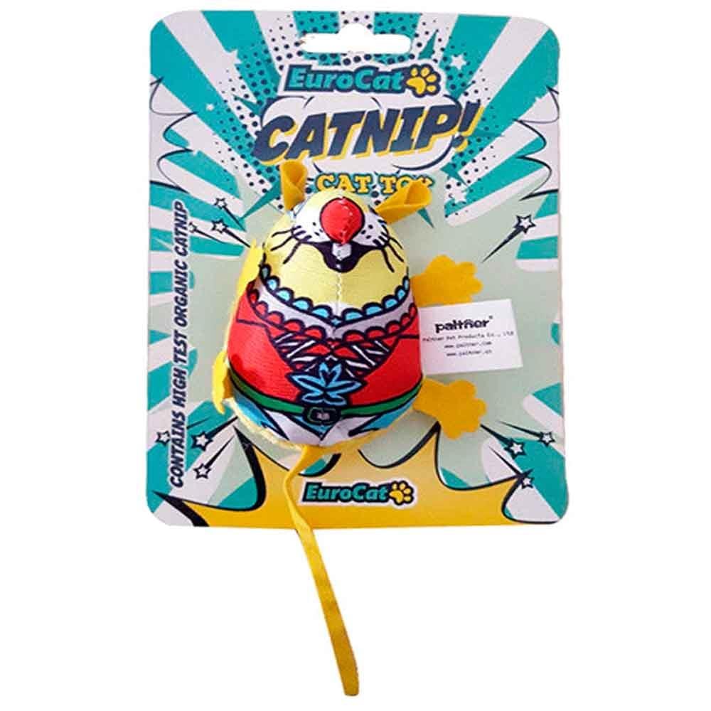 EuroCat Catnipli Tombik Fare Kedi Oyuncağı 16 Cm 8681144190875 Amazon Pet Center