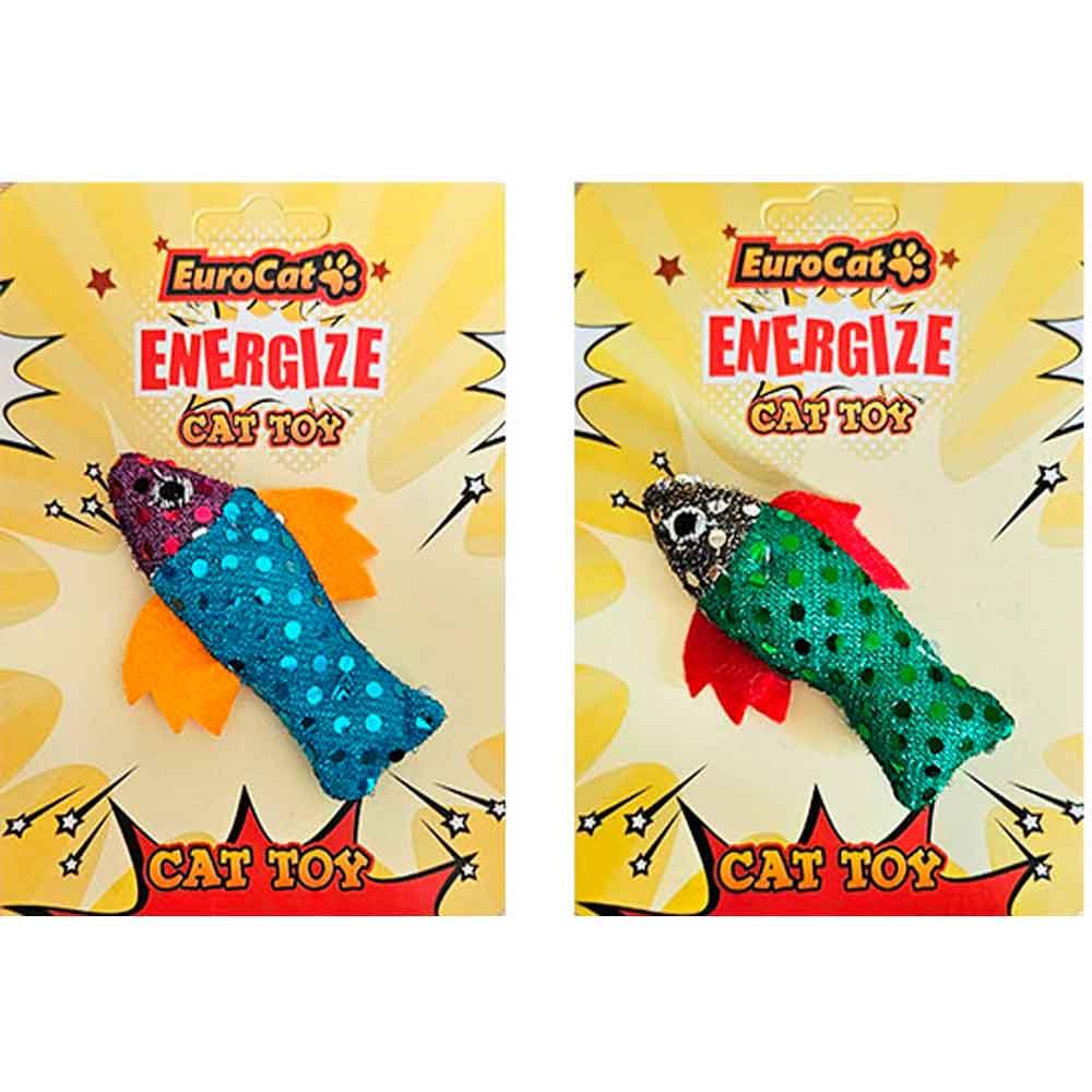 Eurocat Kedi Oyuncağı Pullu Balık 8681144196754 Amazon Pet Center