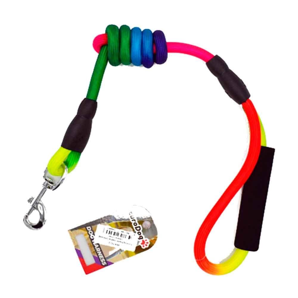 EuroDog Köpek Gezdirme Tasması Gökkuşağı 14 mm 120 Cm 8681144194453 Amazon Pet Center