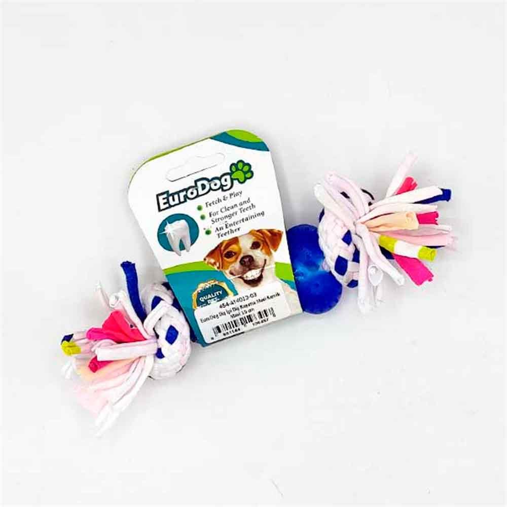 EuroDog Köpek Oyuncağı Kemik Şekilli Diş Kaşıma İpi 15 Cm 8681144196457 Amazon Pet Center