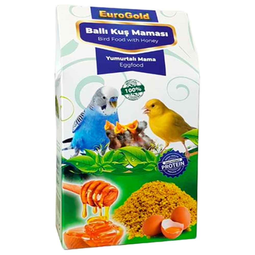 Eurogold Ballı ve Yumurtalı Kuş Maması 100 Gr 8681144130109 Amazon Pet Center
