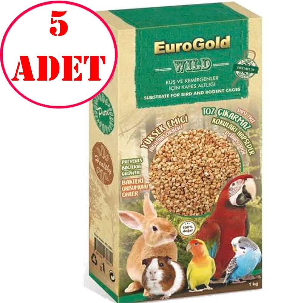 Eurogold Kemirgen ve Kuş Kafes Altlığı 1 Kg 5 AD 32122312 Amazon Pet Center