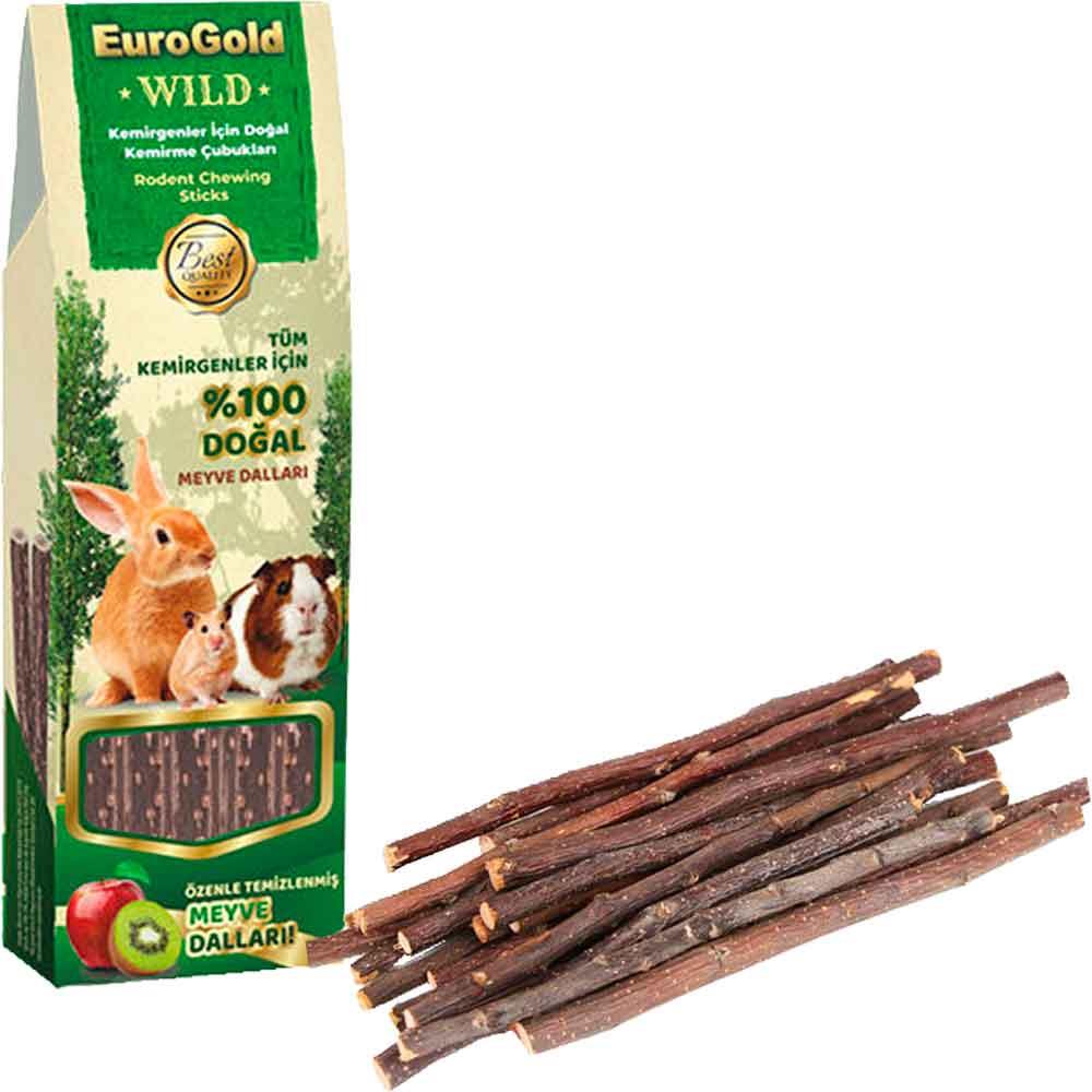 Eurogold Meyve Ağacı Kemirme Dalı 5 Adet 8681144130772 Amazon Pet Center